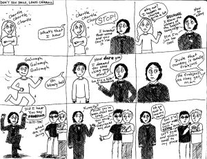 Frabjous Monkey Comic